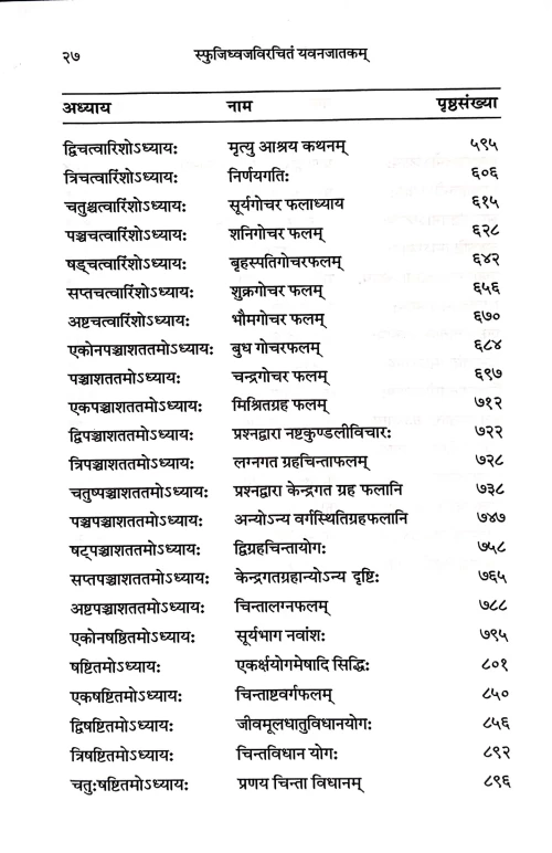Yavanjatakam (CSBG 194)